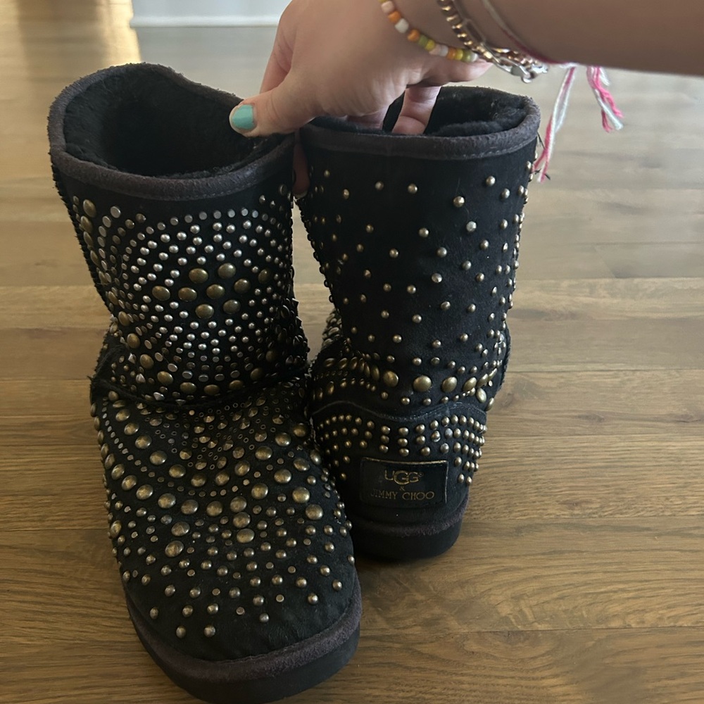 UGG x Jimmy Choo boots